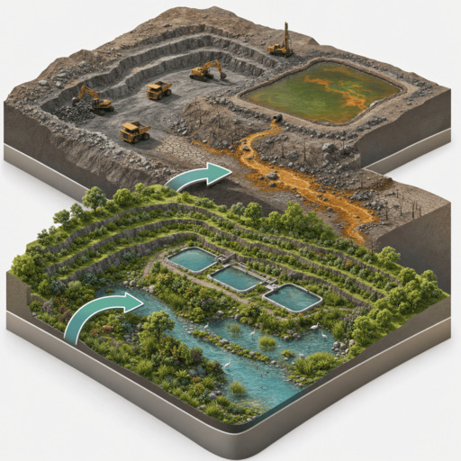 isometric illustration of The Tropical Oil Palm & Soy Monoculture