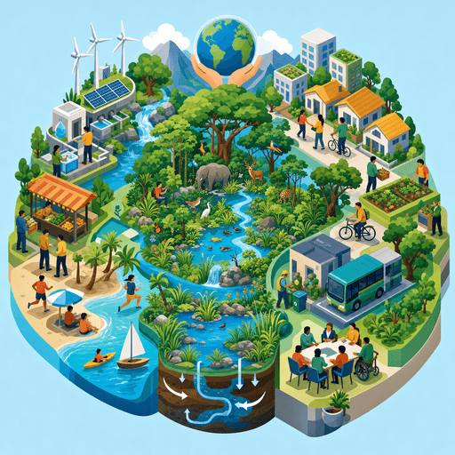 isometric biodiversity and society image