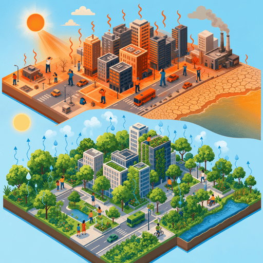 isometric biodiversity and heatwaves image