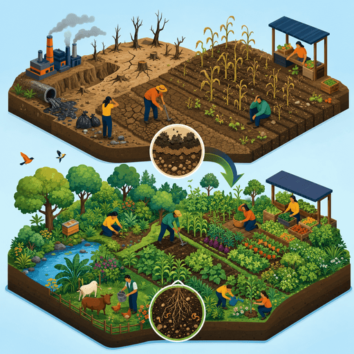 isometric biodiversity and land degration image