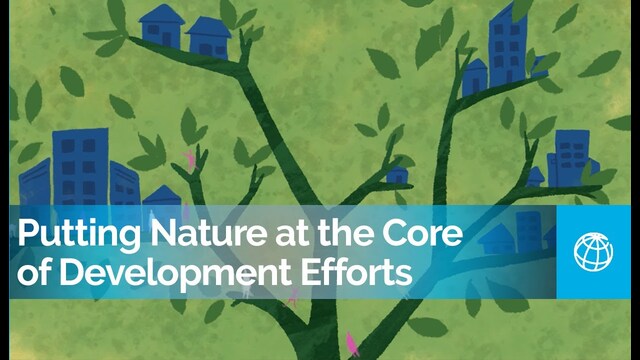 World Bank: Biodiversity: Putting Nature at the Core of Development Efforts poster